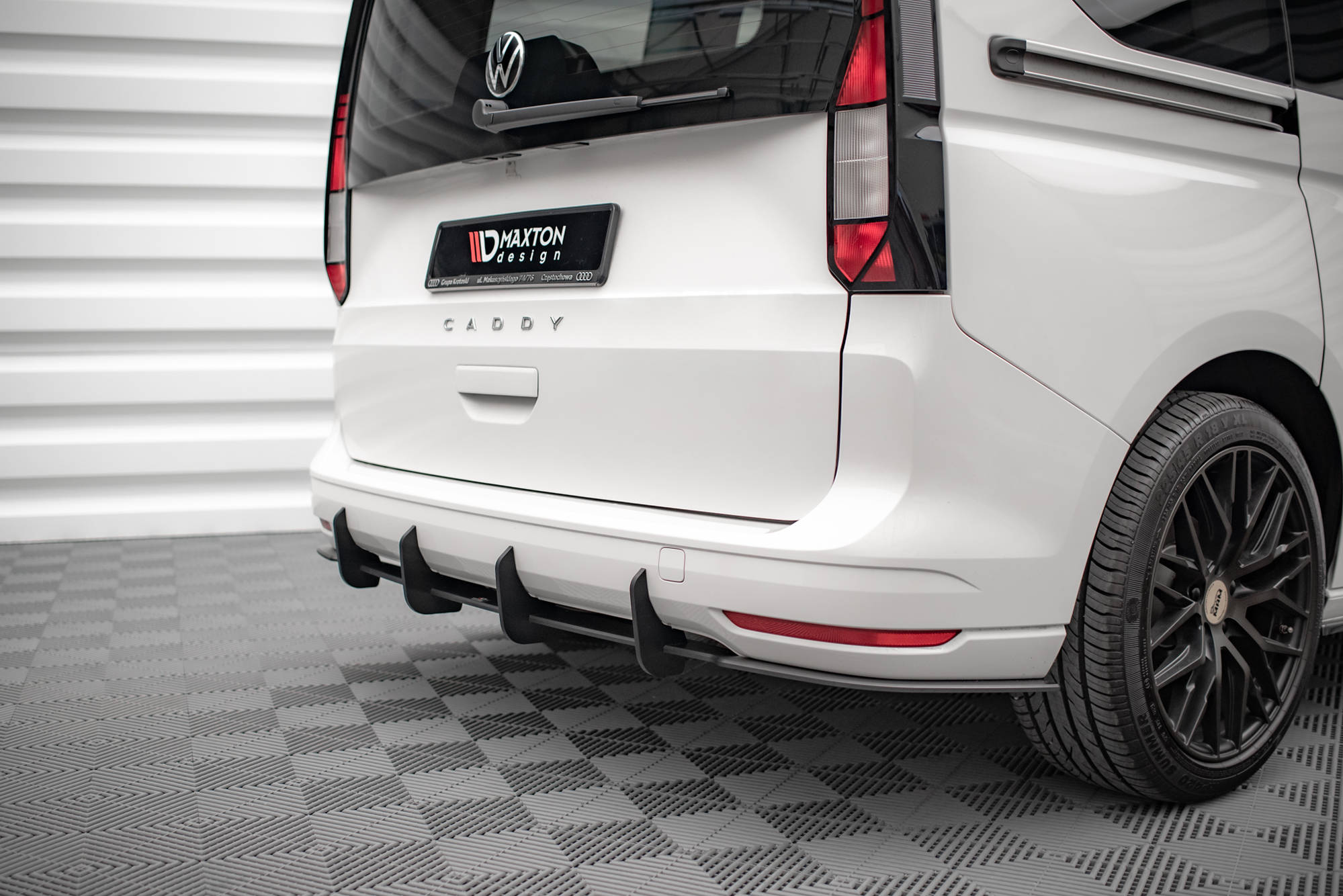 Street Pro Heckdiffusor Volkswagen Caddy MK5