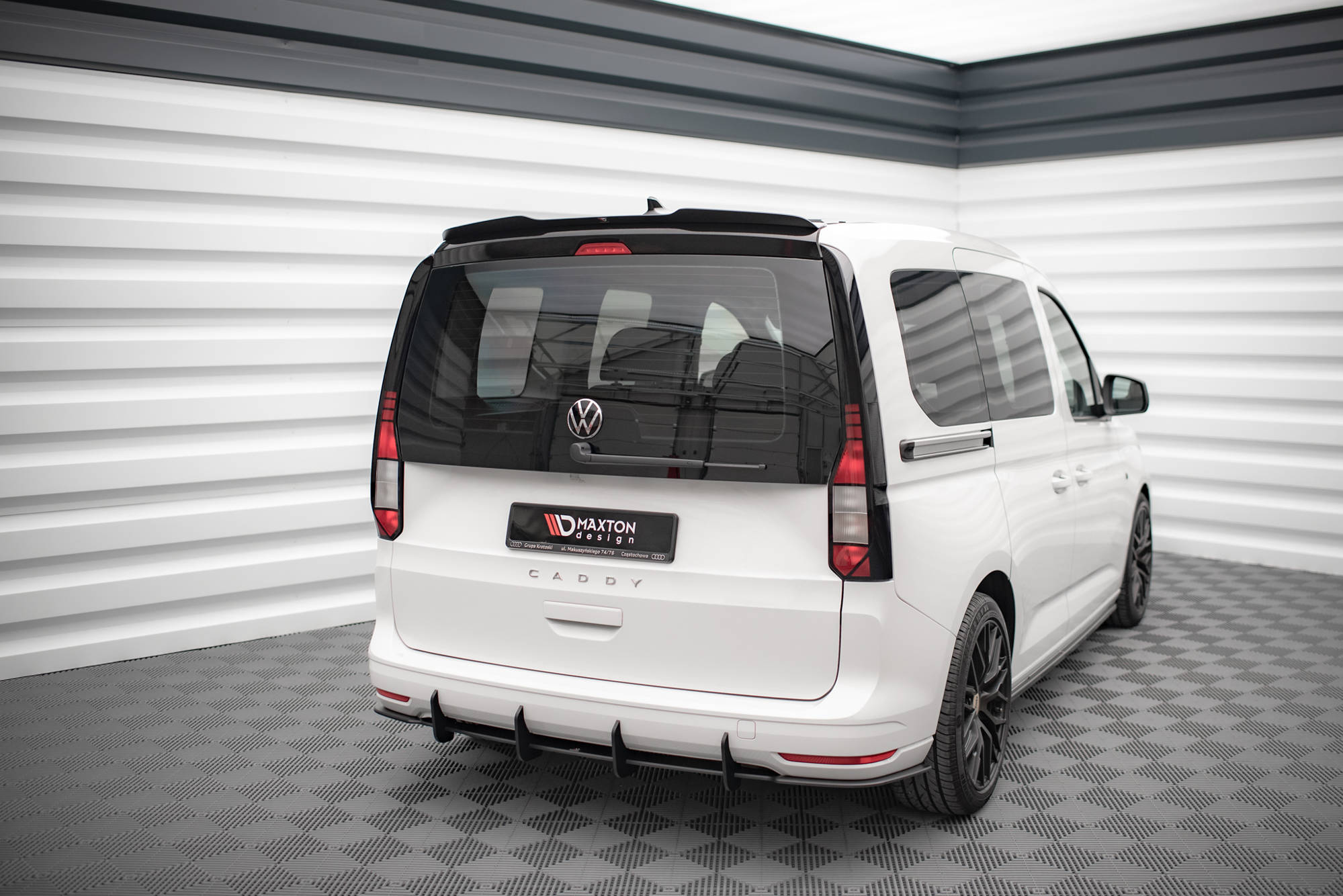 Street Pro Heckdiffusor Volkswagen Caddy MK5