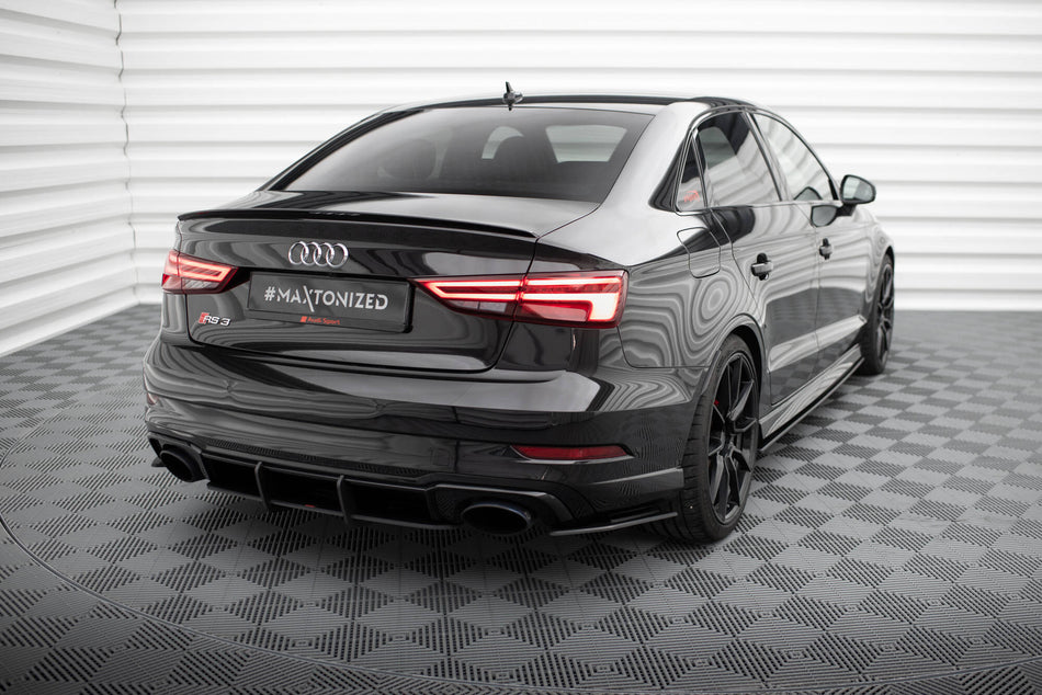 Street Pro Heckdiffusor Seite Audi RS3 Sedan 8V Facelift