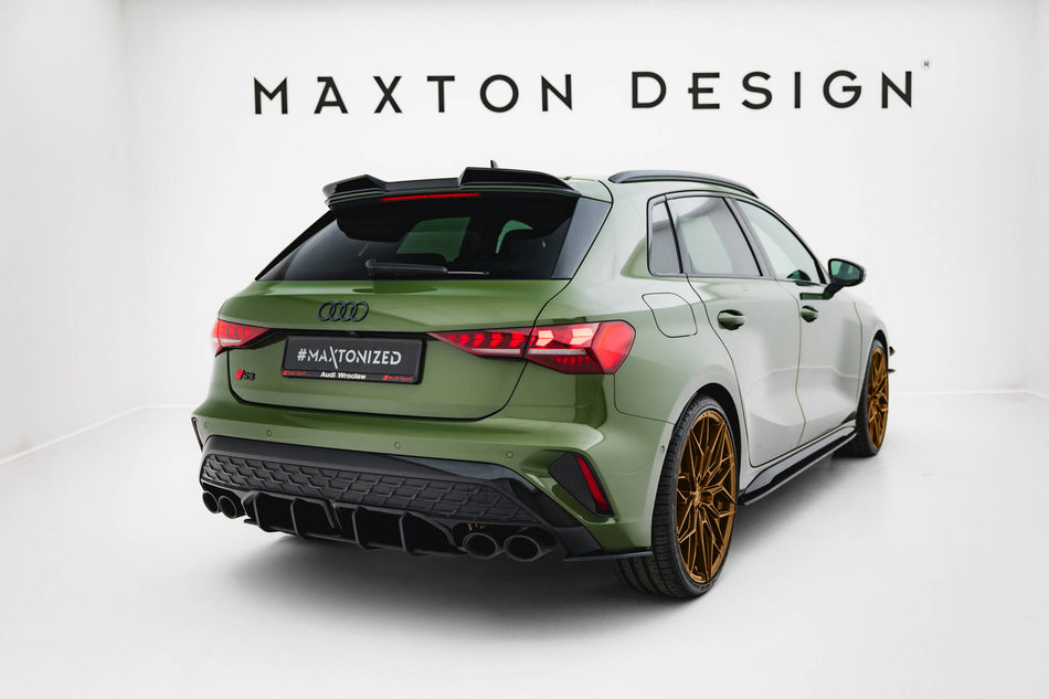 Street Pro Heckdiffusor Seite Audi S3 Sportback 8Y Facelift