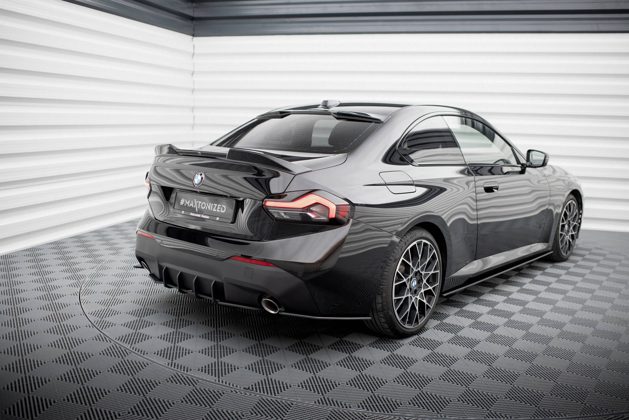 Street Pro Heckdiffusor Seite BMW 2 Coupe G42