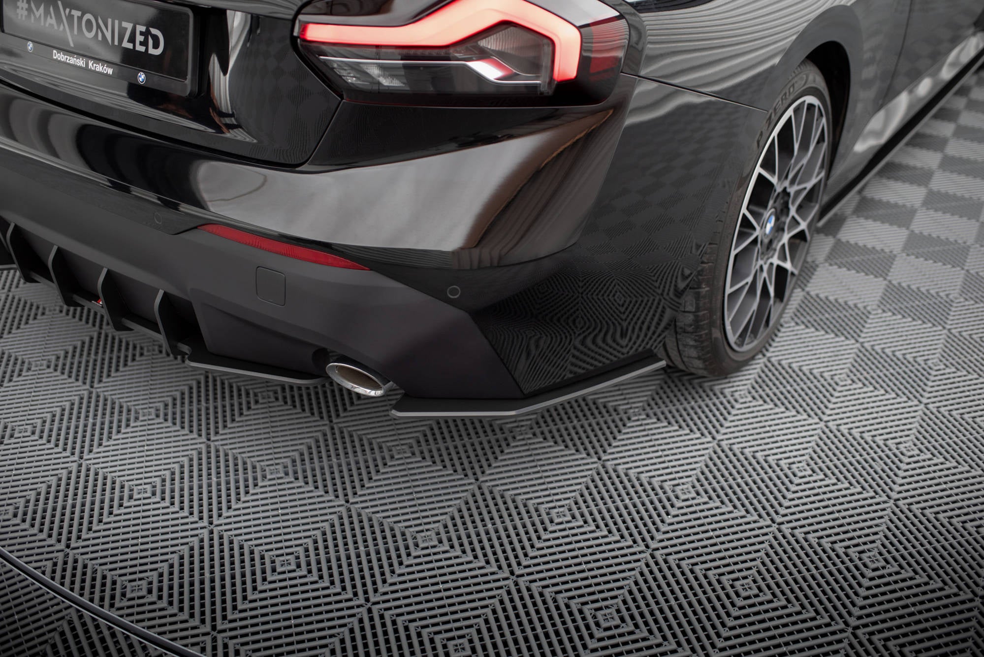 Street Pro Heckdiffusor Seite BMW 2 Coupe G42