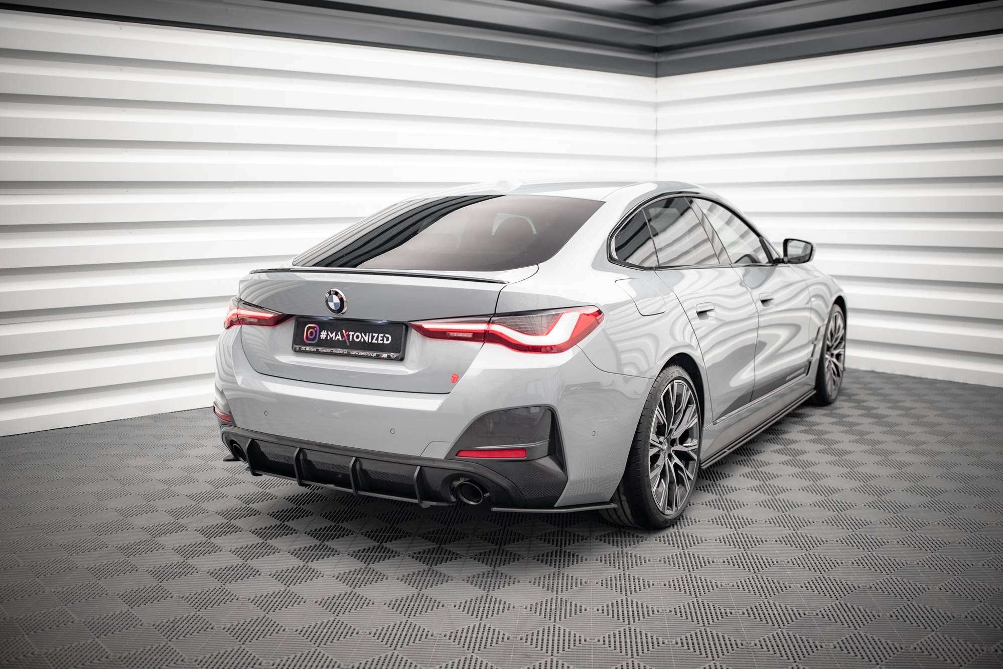 Street Pro Heckdiffusor Seite BMW 4 Gran Coupe M-PACK G26