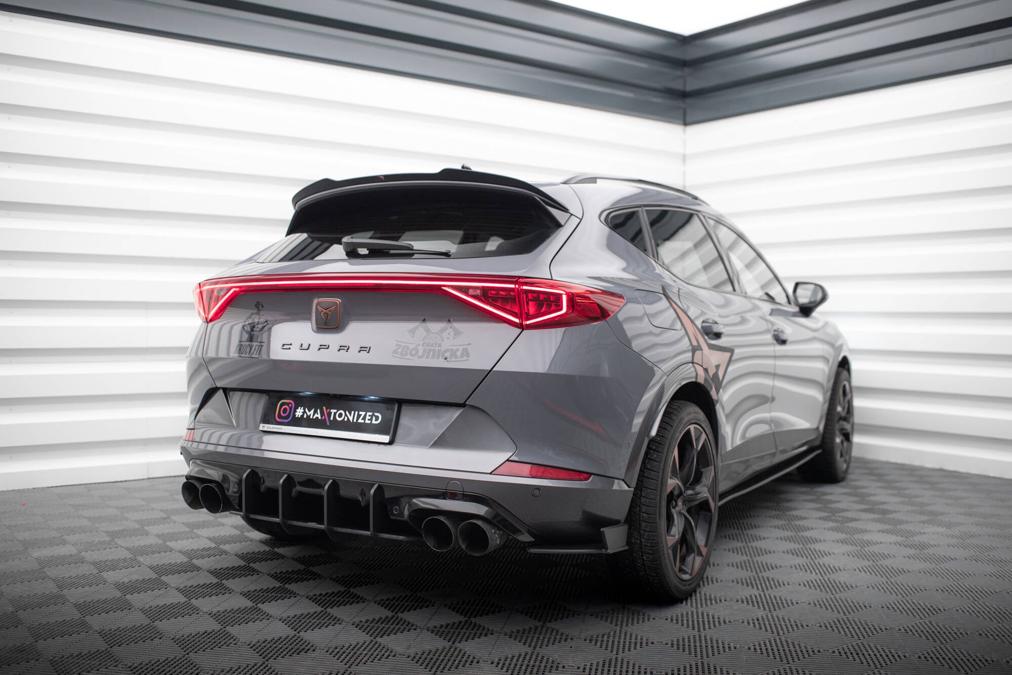 Street Pro Heckdiffusor Seite Cupra Formentor MK1