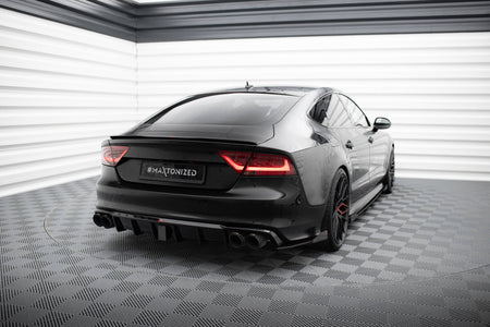 Street Pro Heckdiffusor Seite + Flaps Audi A7 S-Line C7
