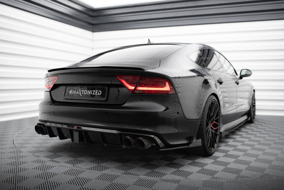 Street Pro Heckdiffusor Seite + Flaps Audi A7 S-Line C7