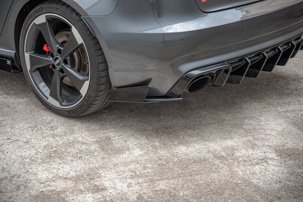 Street Pro Heckdiffusor Seite + Flaps Audi RS3 8V Sportback
