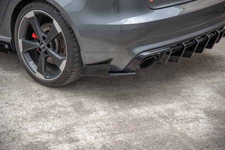 Street Pro Heckdiffusor Seite + Flaps Audi RS3 8V Sportback