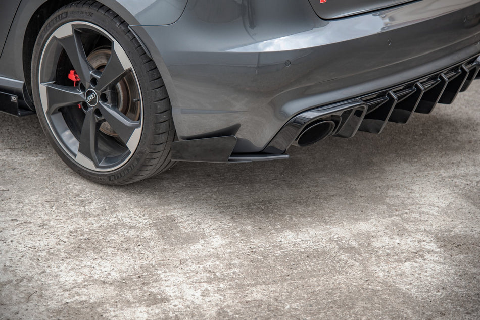 Street Pro Heckdiffusor Seite + Flaps Audi RS3 8V Sportback