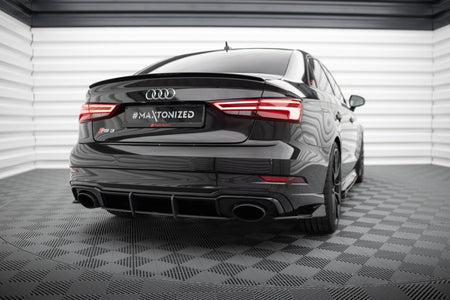 Street Pro Heckdiffusor Seite + Flaps Audi RS3 Sedan 8V Facelift