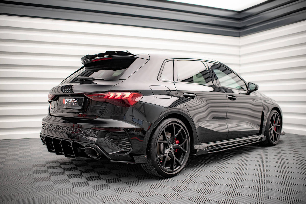 Street Pro Heckdiffusor Seite + Flaps Audi RS3 Sportback 8Y