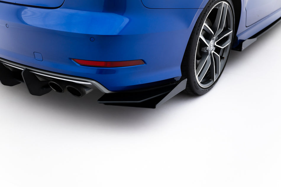 Street Pro Heckdiffusor Seite + Flaps Audi S3 Sedan 8V