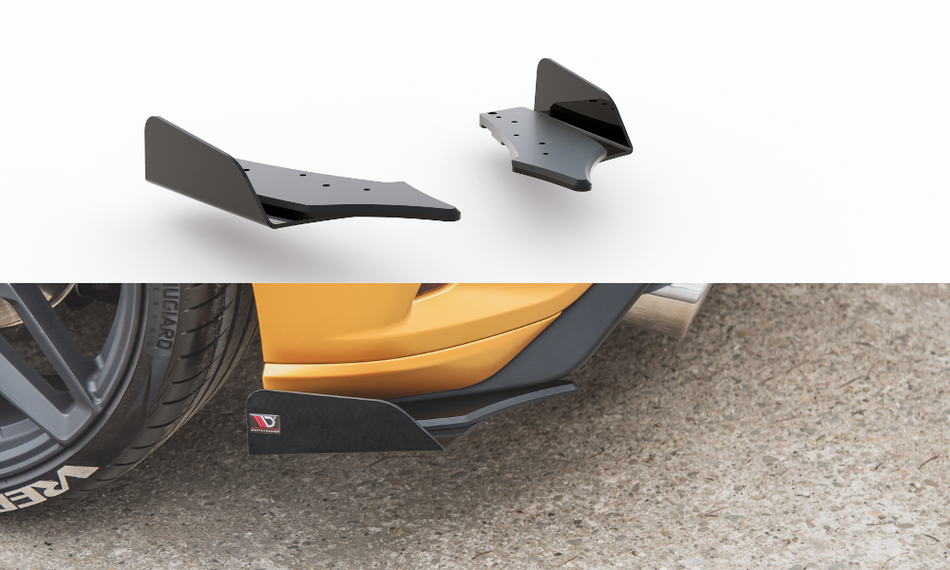 Street Pro Heckdiffusor Seite + Flaps Ford Focus ST MK4