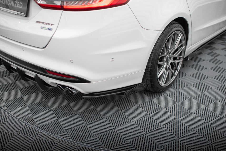 Street Pro Heckdiffusor Seite + Flaps Ford Mondeo Sport MK5 Facelift / Fusion Sport MK2 Facelift