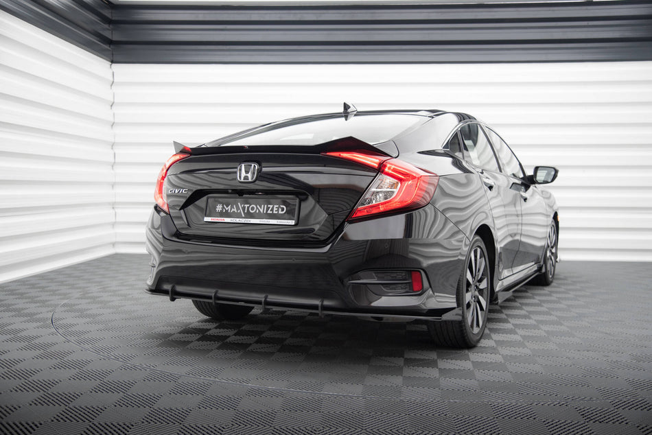Street Pro Heckdiffusor Seite + Flaps Honda Civic MK10