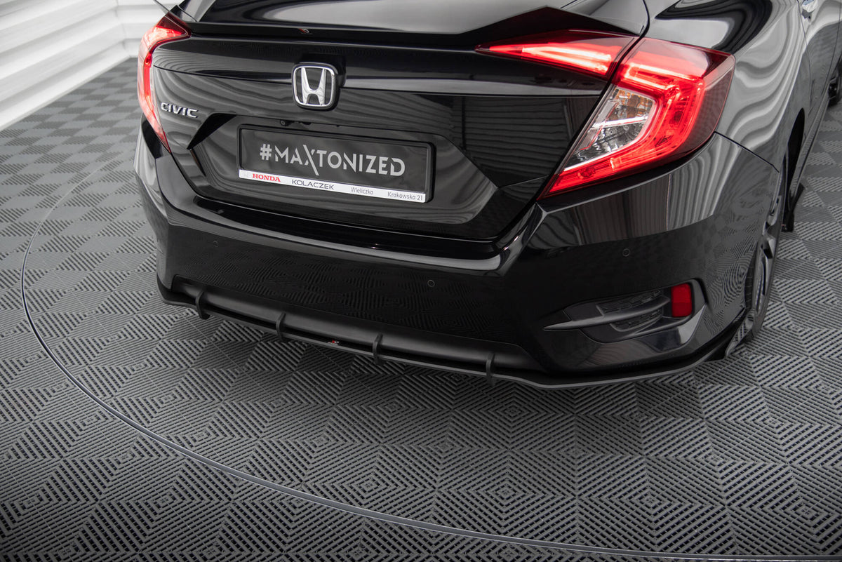 Street Pro Heckdiffusor Seite + Flaps Honda Civic MK10