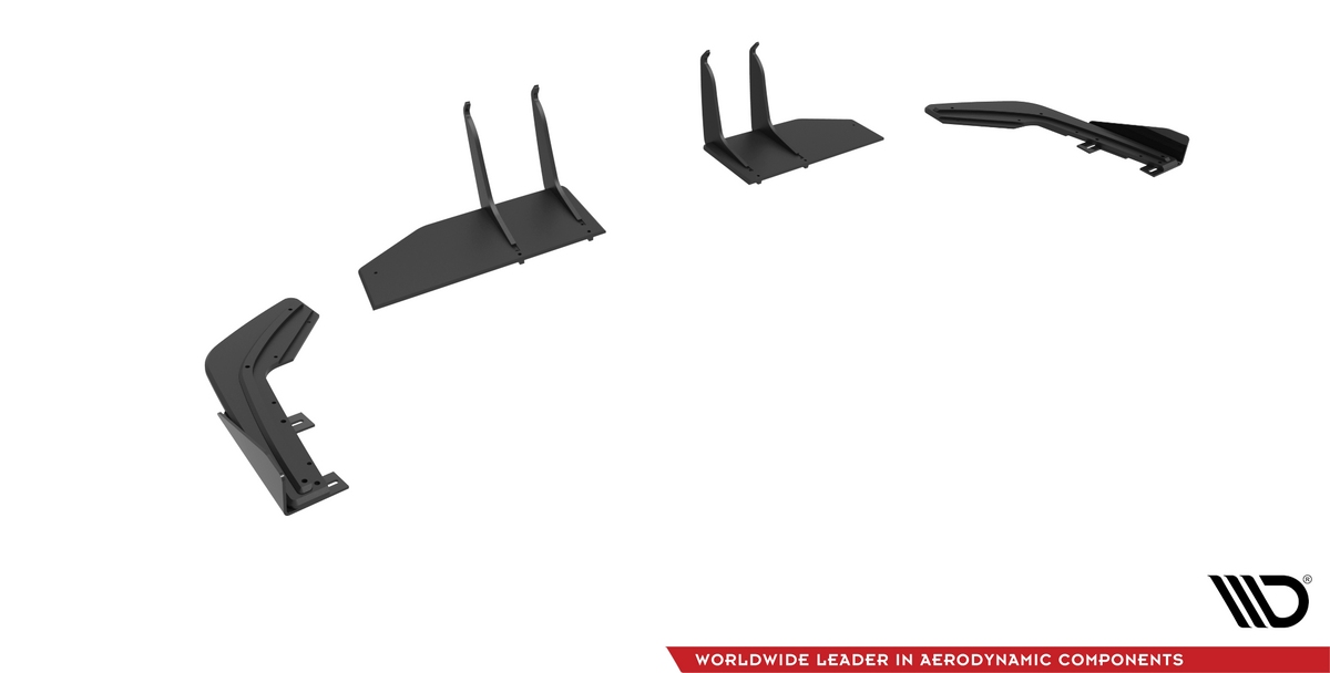 Street Pro Heckdiffusor Seite + Flaps Honda Civic Type-R Mk 11