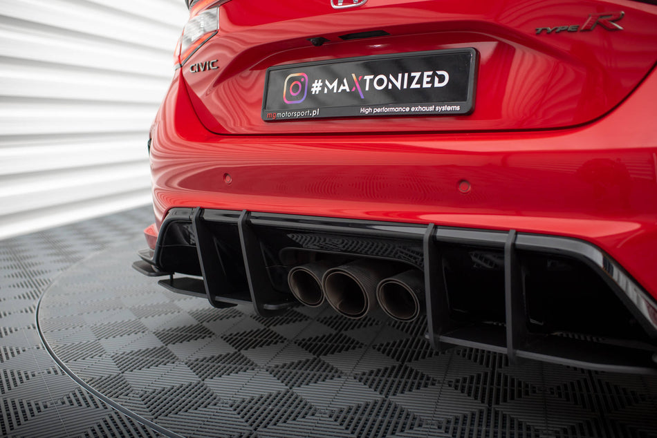 Street Pro Heckdiffusor Seite + Flaps Honda Civic Type-R Mk 11