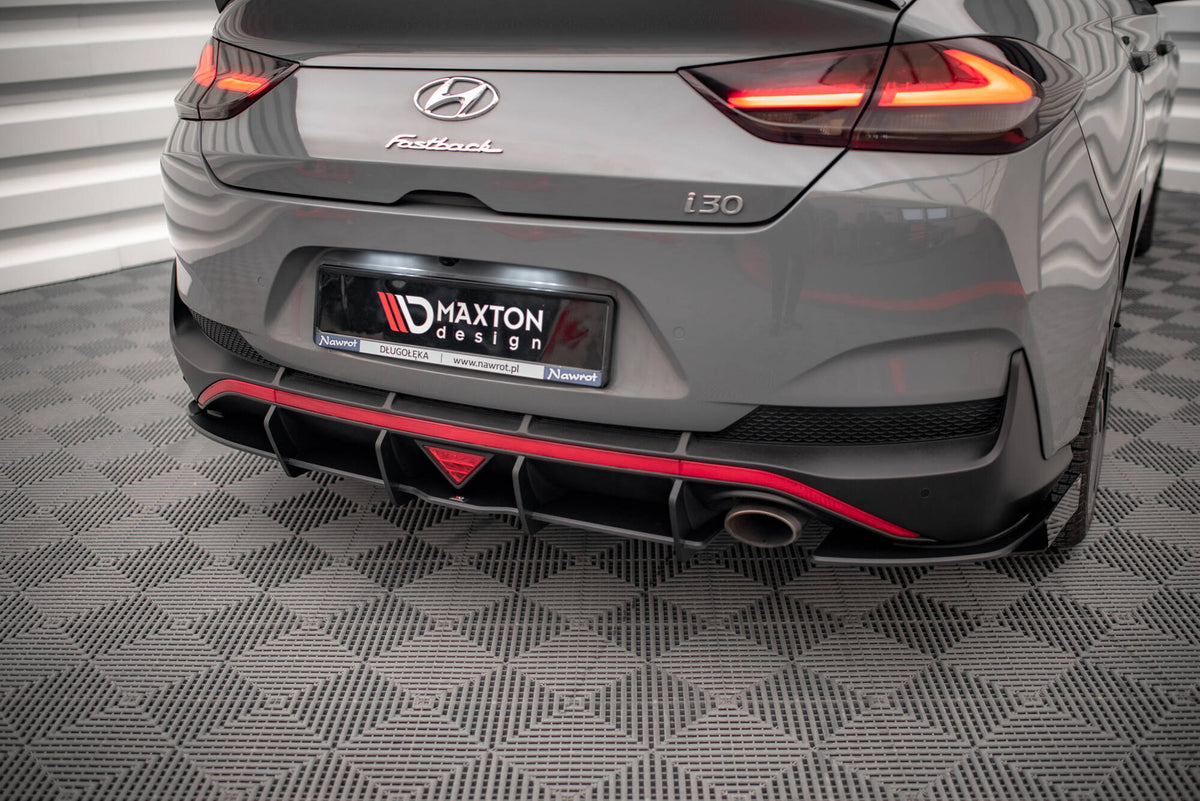 Street Pro Heckdiffusor Seite + Flaps Hyundai I30 Fastback N-Line MK3 Facelift