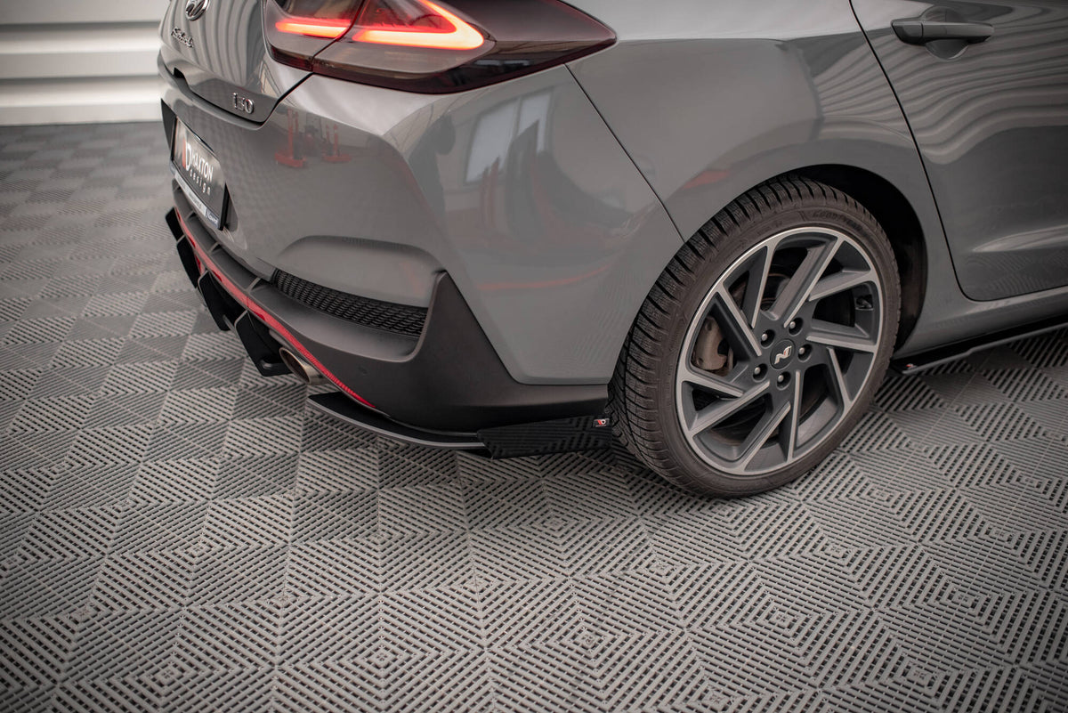 Street Pro Heckdiffusor Seite + Flaps Hyundai I30 Fastback N-Line MK3 Facelift