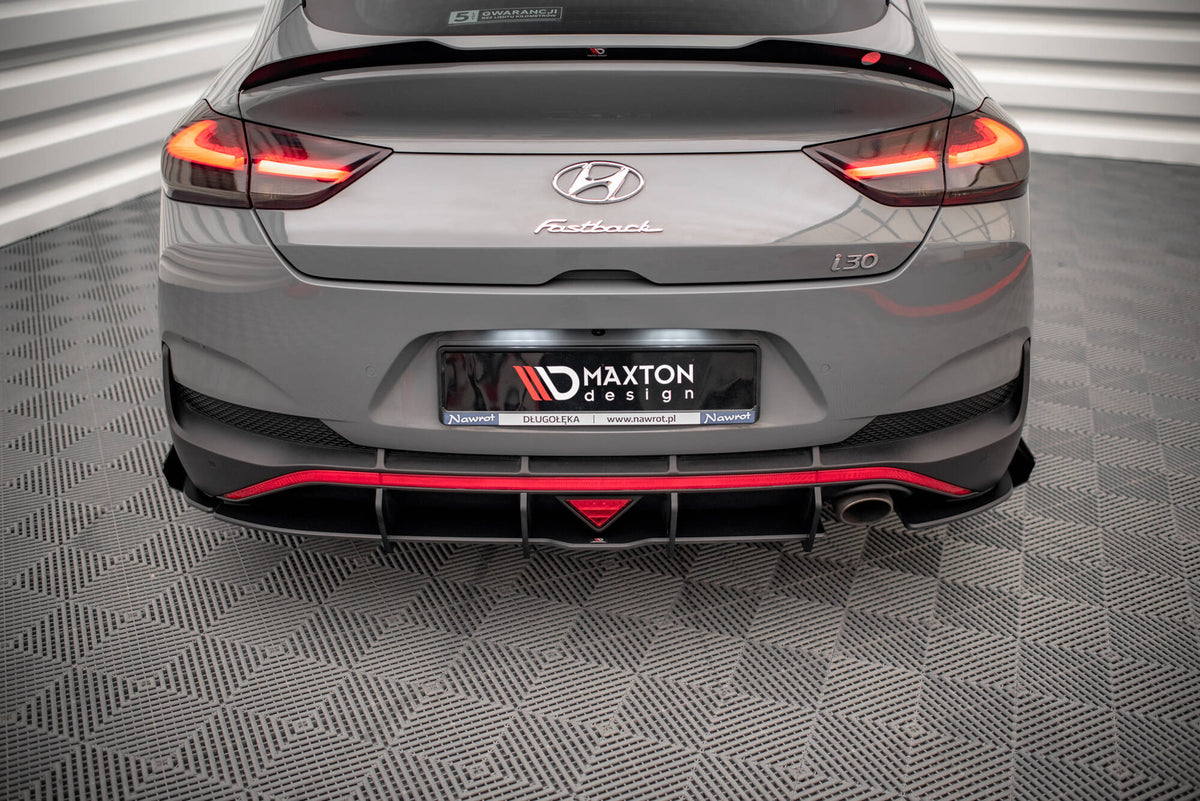 Street Pro Heckdiffusor Seite + Flaps Hyundai I30 Fastback N-Line MK3 Facelift