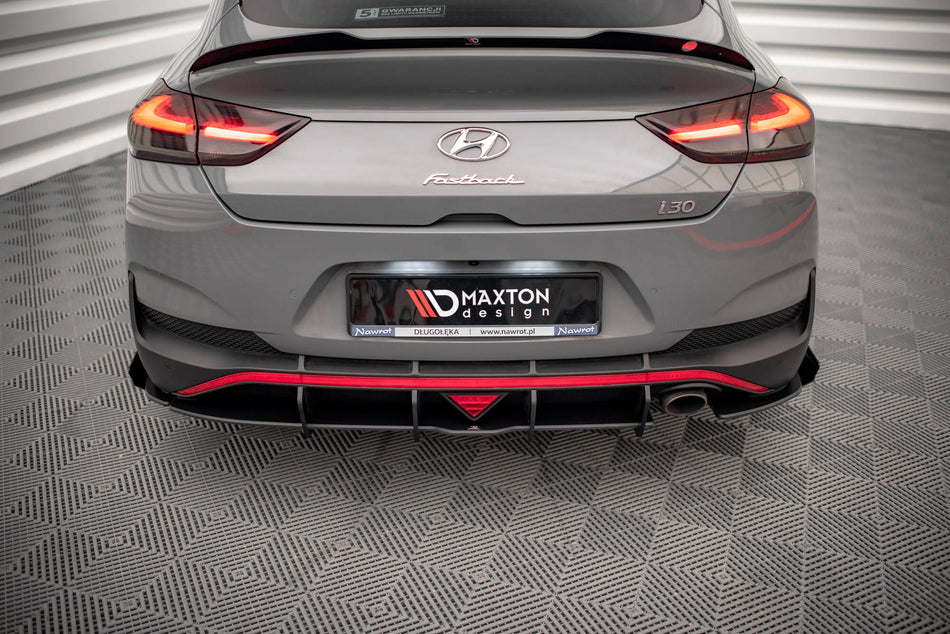 Street Pro Heckdiffusor Seite + Flaps Hyundai I30 Fastback N-Line MK3 Facelift