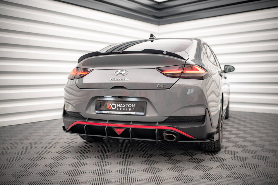 Street Pro Heckdiffusor Seite + Flaps Hyundai I30 Fastback N-Line MK3 Facelift