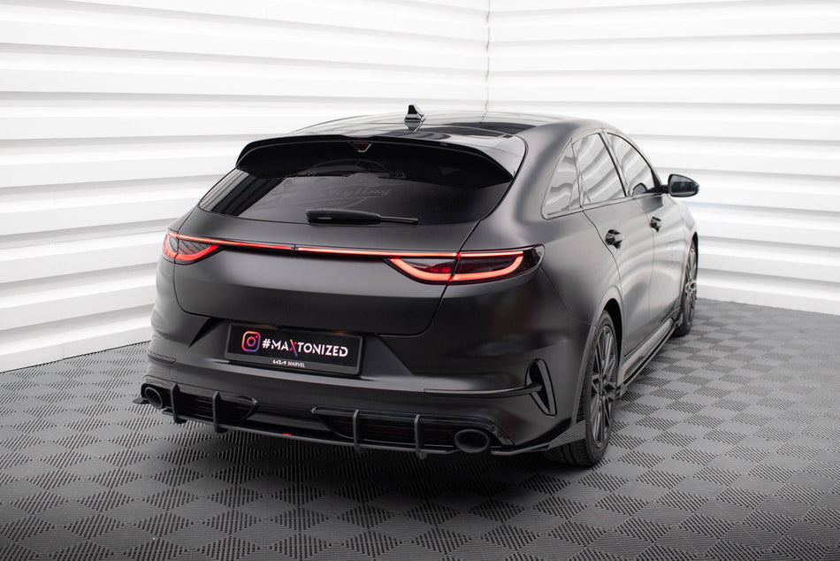 Street Pro Heckdiffusor Seite + Flaps Kia Proceed GT MK1 Facelift