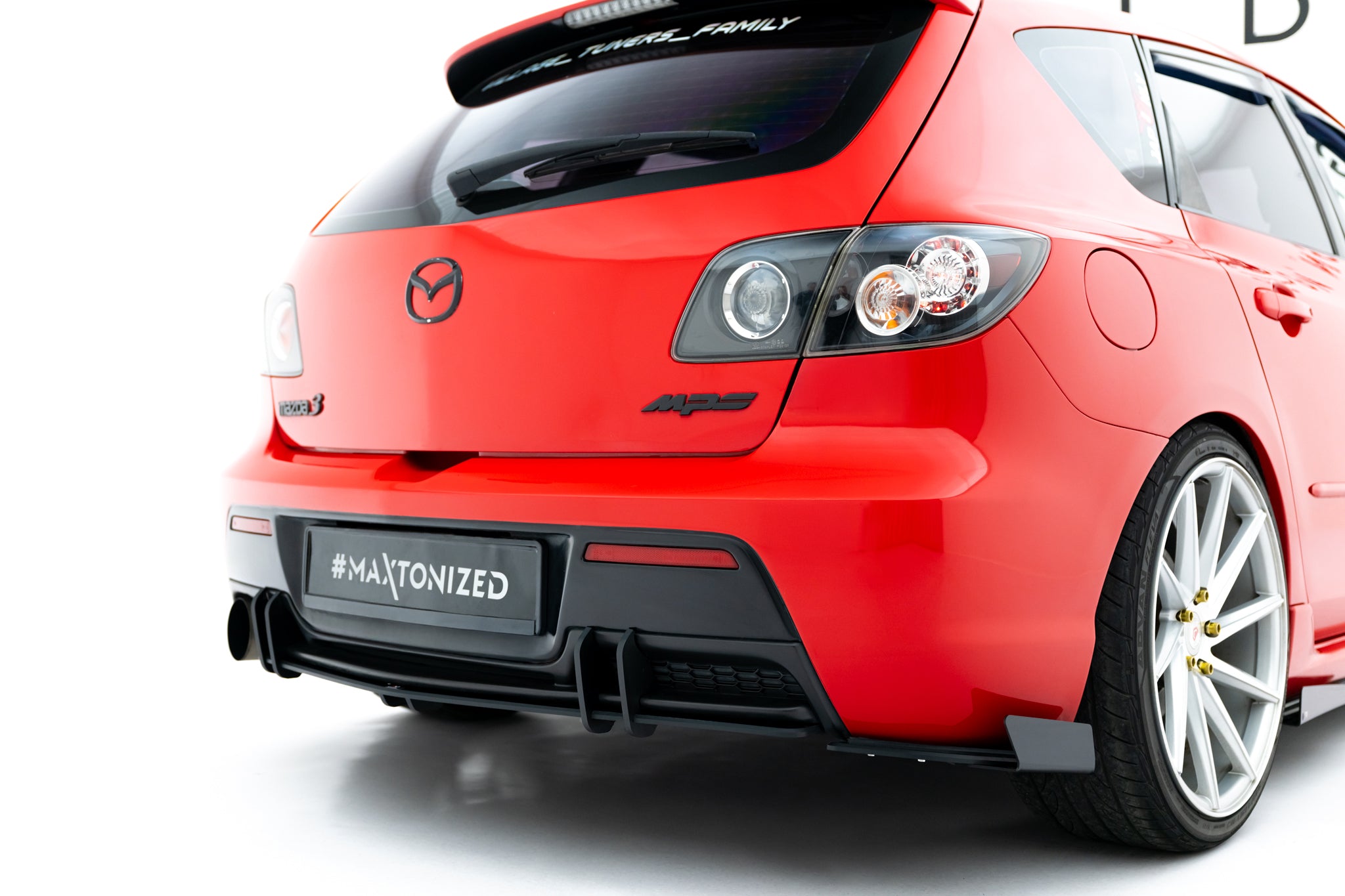 Street Pro Heckdiffusor Seite + Flaps Mazda 3 MPS MK1 EU Version