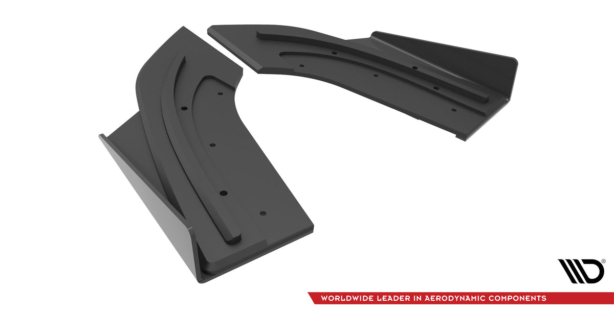 Street Pro Heckdiffusor Seite + Flaps Mazda 3 MPS MK1 US-Spec Version