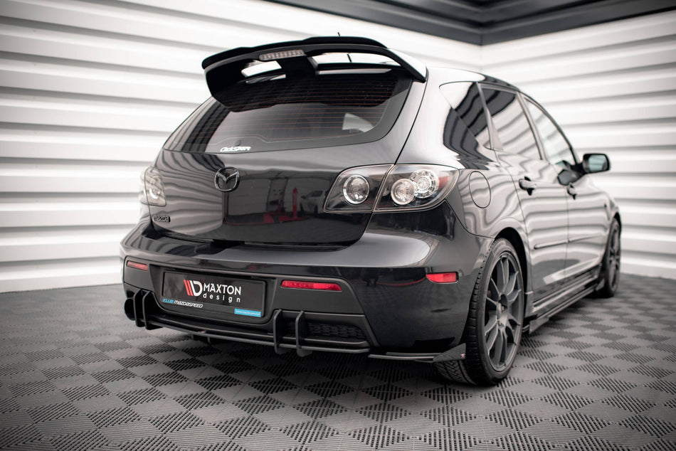 Street Pro Heckdiffusor Seite + Flaps Mazda 3 MPS MK1 US-Spec Version