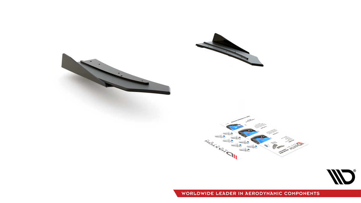 Street Pro Heckdiffusor Seite + Flaps Mercedes-AMG C43 Coupe C205