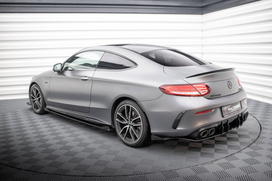 Street Pro Heckdiffusor Seite + Flaps Mercedes-AMG C43 Coupe / Cabrio C205 Facelift / A205 Facelift