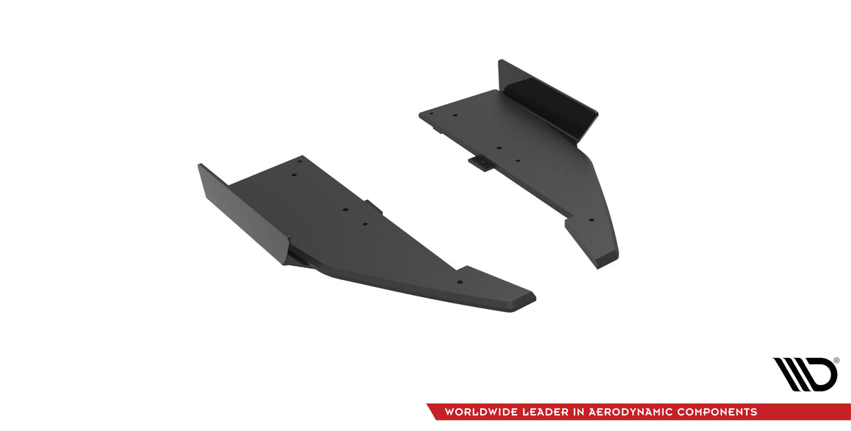 Street Pro Heckdiffusor Seite + Flaps Mercedes-AMG C63 Sedan / Estate W205 Facelift