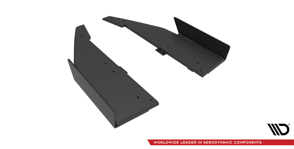 Street Pro Heckdiffusor Seite + Flaps Mercedes-AMG C63 Sedan / Estate W205 Facelift