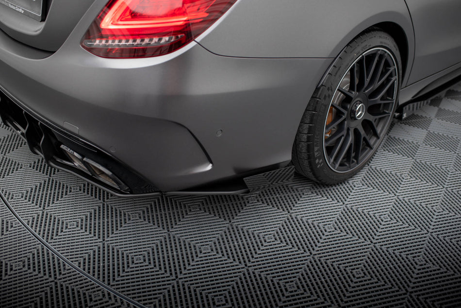 Street Pro Heckdiffusor Seite + Flaps Mercedes-AMG C63 Sedan / Estate W205 Facelift