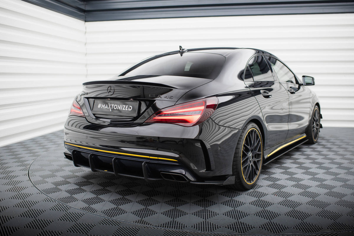 Street Pro Heckdiffusor Seite + Flaps Mercedes-AMG CLA 45 C117 Facelift