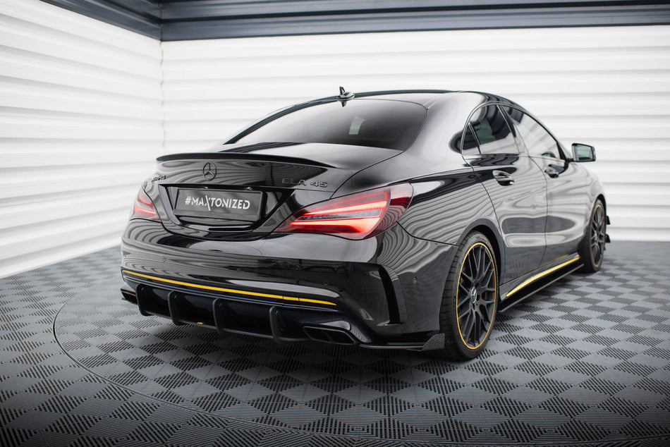 Street Pro Heckdiffusor Seite + Flaps Mercedes-AMG CLA 45 C117 Facelift