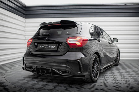 Street Pro Heckdiffusor Seite + Flaps Mercedes-Benz A AMG-Line W176 Facelift