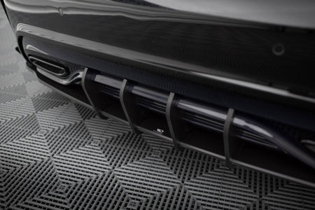 Street Pro Heckdiffusor Seite + Flaps Mercedes-Benz A AMG-Line W176 Facelift