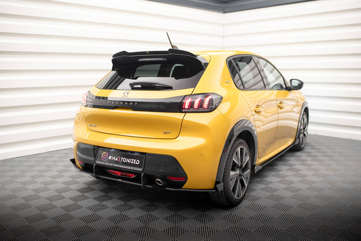 Street Pro Heckdiffusor Seite + Flaps Peugeot 208 GT MK2