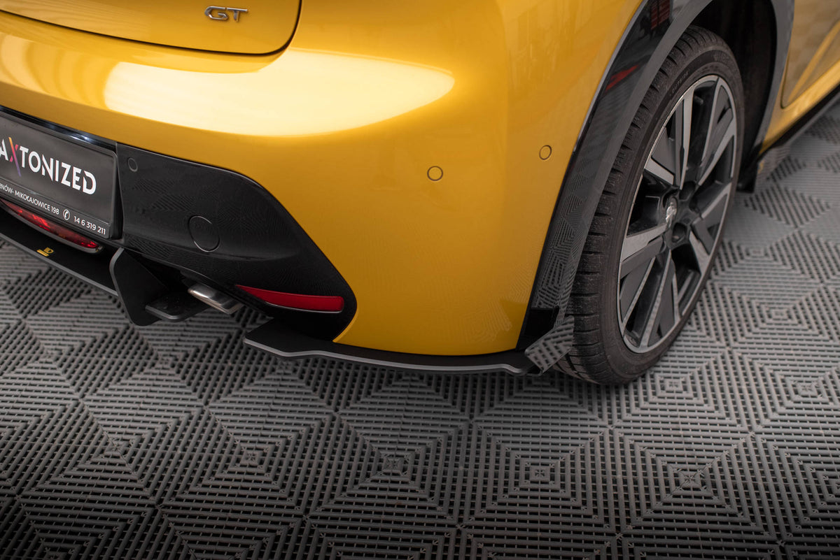Street Pro Heckdiffusor Seite + Flaps Peugeot 208 GT MK2
