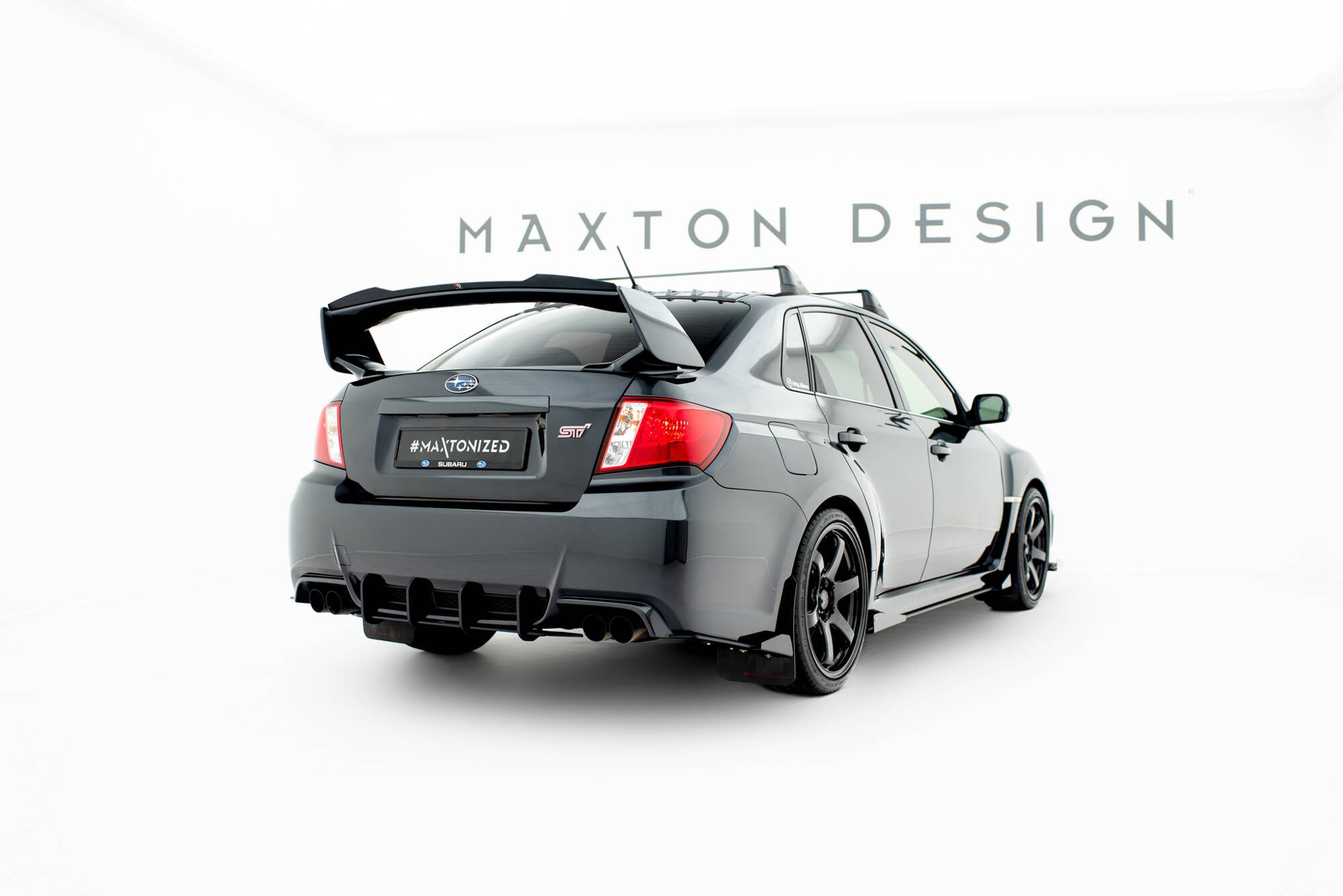 Street Pro Heckdiffusor Seite + Flaps Subaru Impreza WRX STI MK3 Facelift