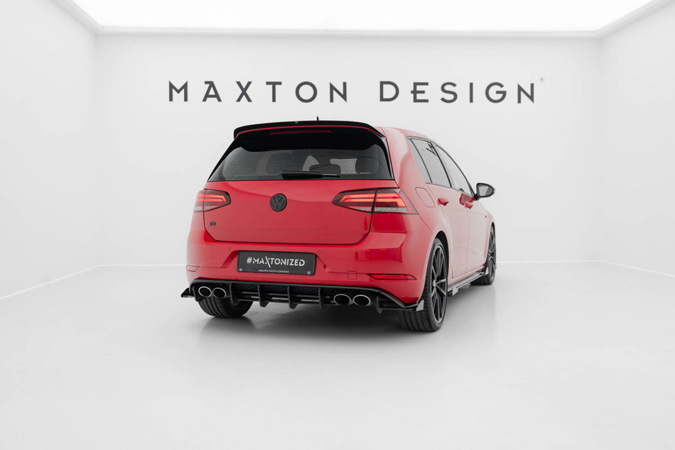Street Pro Heckdiffusor Seite + Flaps VW Golf 7 R Facelift