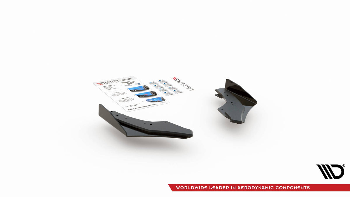 Street Pro Heckdiffusor Seite + Flaps Volkswagen Golf GTI Clubsport MK8