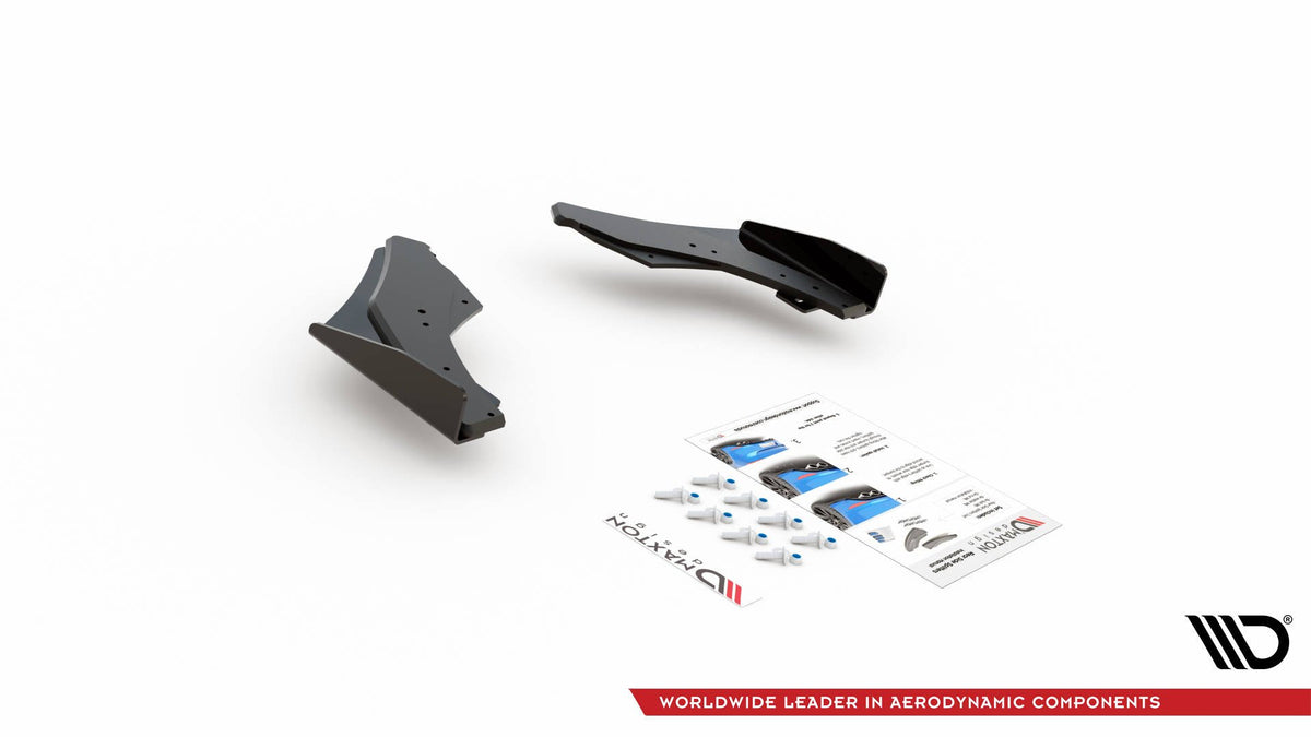 Street Pro Heckdiffusor Seite + Flaps Volkswagen Golf GTI Clubsport MK8