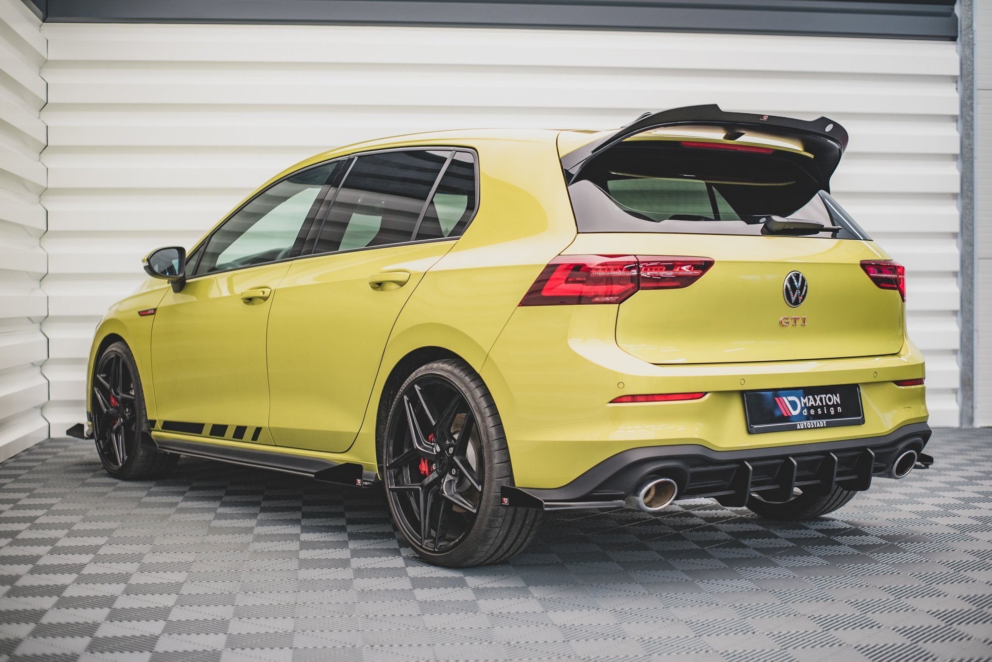 Street Pro Heckdiffusor Seite + Flaps Volkswagen Golf GTI Clubsport MK8