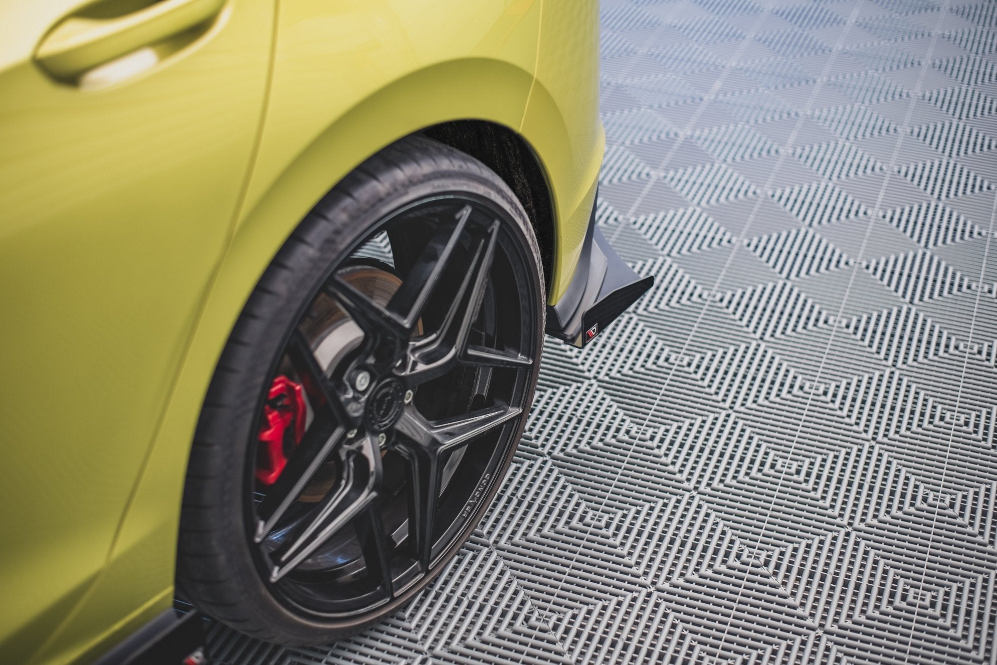 Street Pro Heckdiffusor Seite + Flaps Volkswagen Golf GTI Clubsport MK8