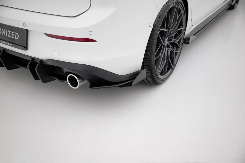 Street Pro Heckdiffusor Seite + Flaps Volkswagen Golf GTI / GTE MK8