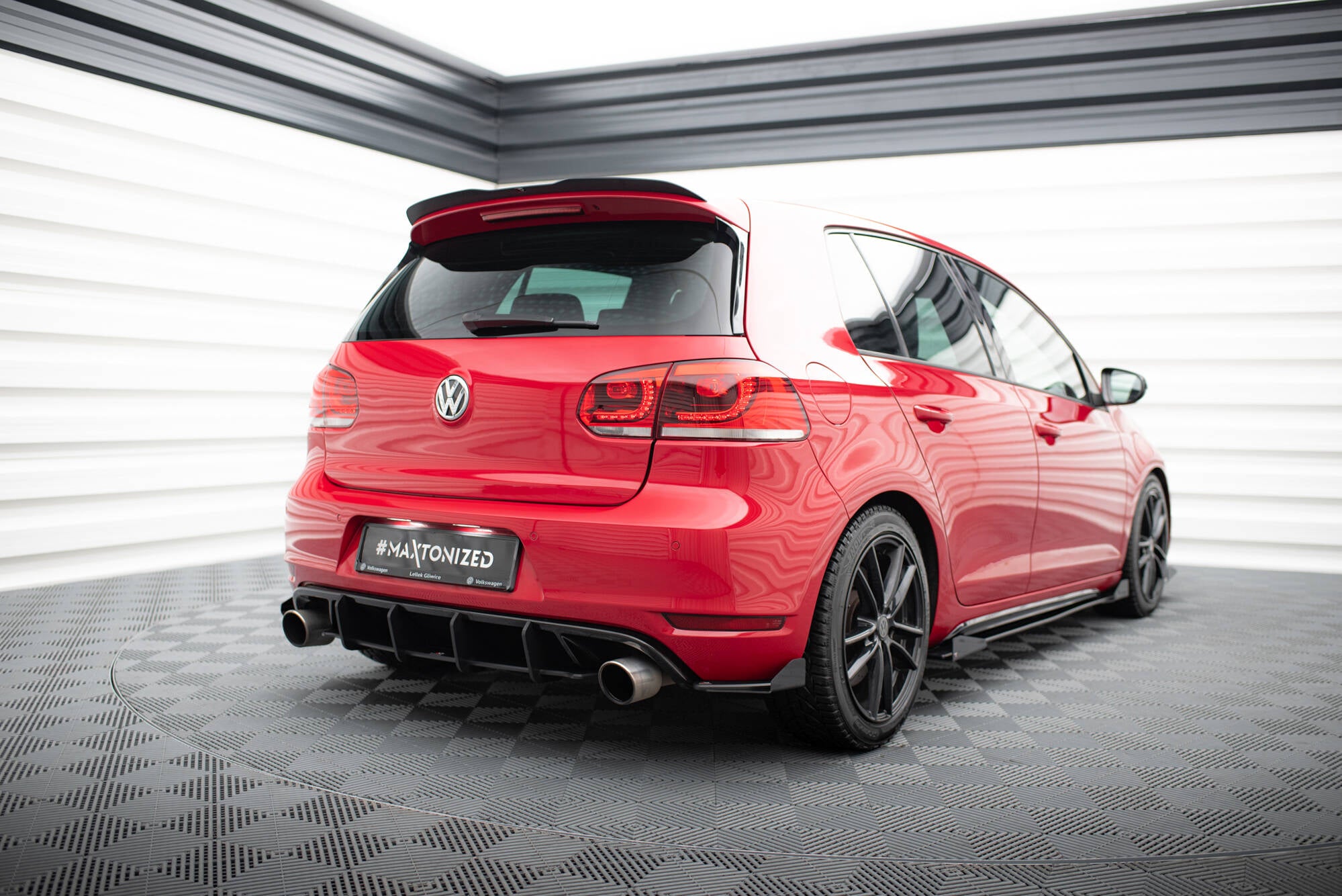 Street Pro Heckdiffusor Seite + Flaps Volkswagen Golf GTI MK6